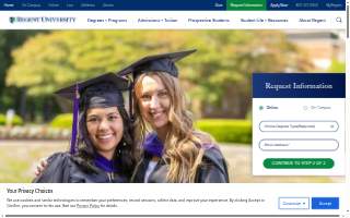 The Regent website