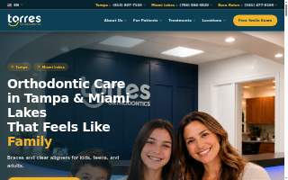 Torres Orthodontics: Boca Raton website
