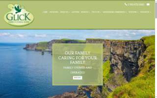 Glick Family Funeral Home of Boca Raton website