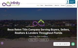 Infinity Home Title website