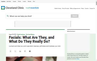Facial Mania Med Spa - Coral Gables website