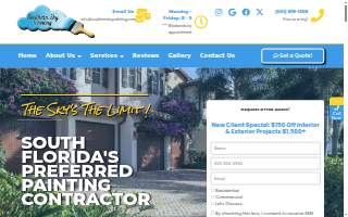 Southern Sky Painting website