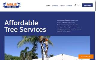 Able Tree care website