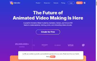 Animated Photo Booth website