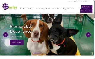 PetSuites Bloomingdale website