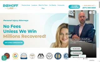 Boohoff Law, P.A. website