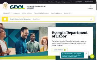 Georgia Department of Labor Covington Career Center website