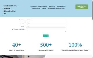 Southern Charm Building and Construction, Inc. website