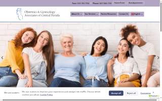 Obstetrics and gynecology associates of central florida website