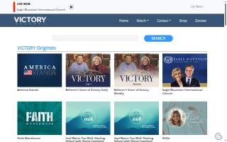 Victory Thrift website