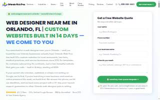 Orlando Web Pros - Web Designer Company website