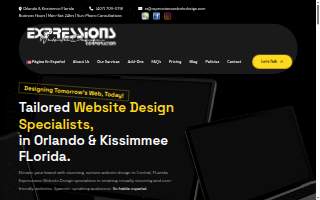 Expressions Website Design Orlando & Kissimmee Florida website