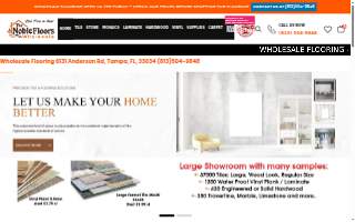 The Noble Floors Wholesale Tile Vinyl Plank Laminate Wood Stones website