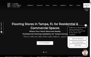 Tampa Flooring Gallery website