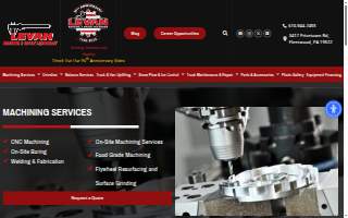 Levan's Catering website