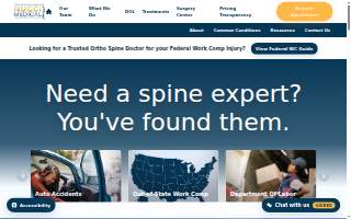 Nucci Medical Clinic - Orthopedic Spine Specialists website