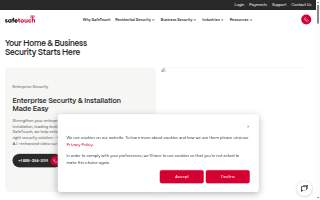 SafeTouch of Tampa website