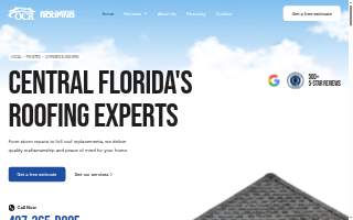OCR Oviedo-Clermont Roofing website