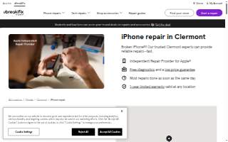 uBreakiFix - Phone and Computer Repair website
