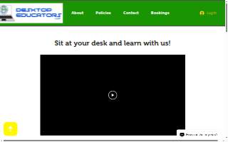 Desktop Educators of Cocoa Beach website