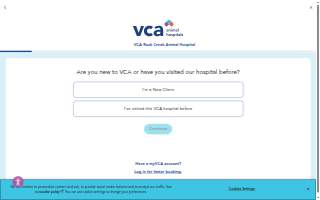 VCA Rock Creek Animal Hospital website