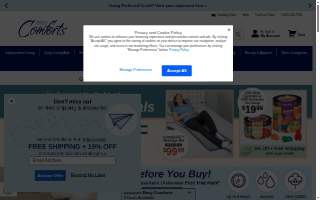 Comforts of Home website