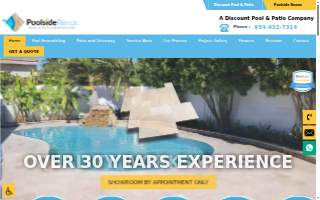 Poolside Renos website