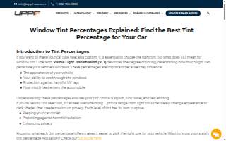 Tint World of Cooper City website