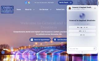 Implant Center of Coral Gables website
