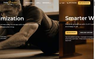 Prime Health HRT Solutions - TRT & Weight Loss Clinic Coral Springs website