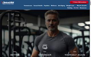 T Clinics USA website