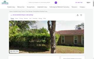 Spring Manor Assisted Living website