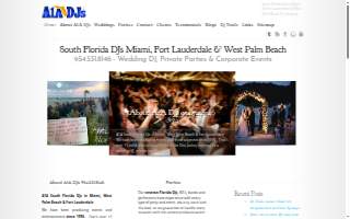 A1A South Florida Djs - DJ Trails website
