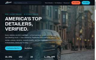 Detailing the Keys website