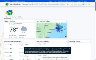 Advance Security Cameras website