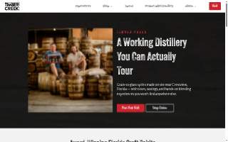 Timber Creek Distillery website