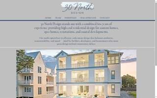 30 North Design website