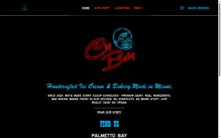 Cry Baby Creamery website