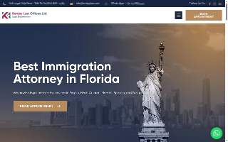 Kenjay Immigration Law Ltd website