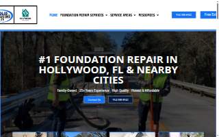 Hollywood Foundation Repair website