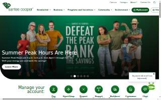 Santee Cooper Credit Union website