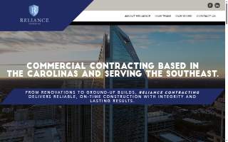 Reliance Title Services website