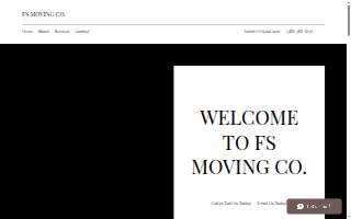 FS moving company website