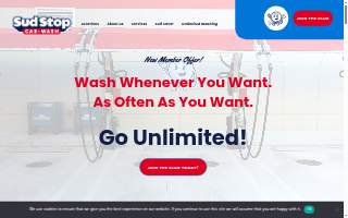 Sud Stop Car Wash website