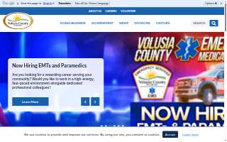 Volusia Memorial Funeral Home & Park website