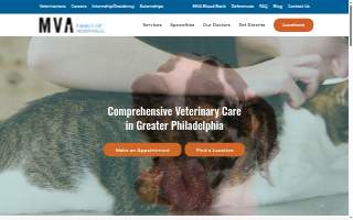 Veterinary Emergency Center website
