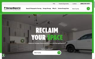 GarageExperts of Volusia website
