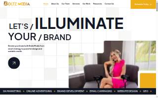 Boltz Media of Deltona website