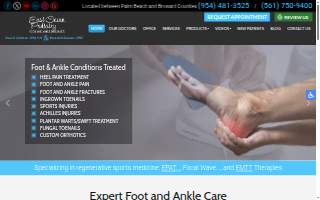 East Ocean Podiatry website
