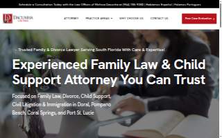 Caring Family Law-The Law Office of Melissa Dacunha website